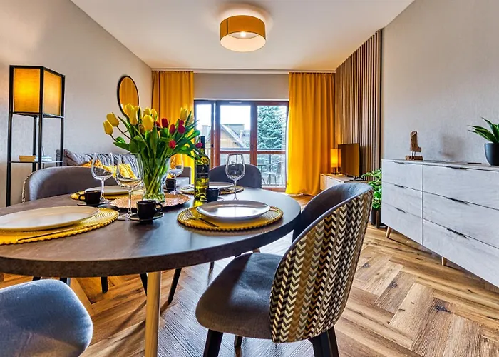 Apartament B3 Green Resort Z Basenem, Sauna, Jacuzzi - 5D Apartments