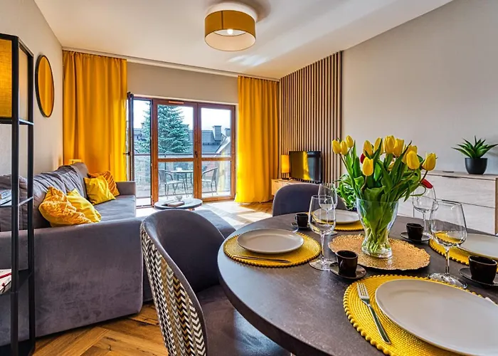 Apartament B3 Green Resort Z Basenem, Sauna, Jacuzzi - 5D Apartments